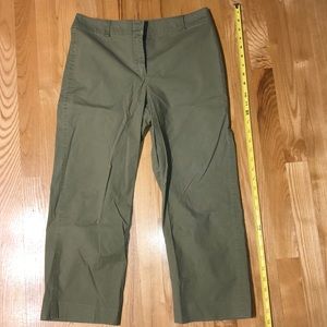 Ann Taylor stretch Green pants